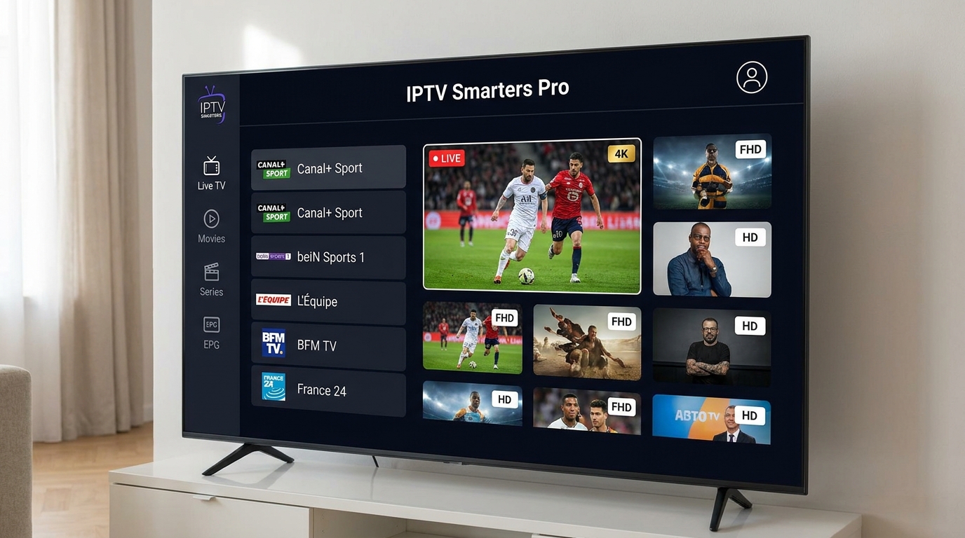 Un code iptv smarters pro gratuit 2026 pour accéder à 80 000 chaînes